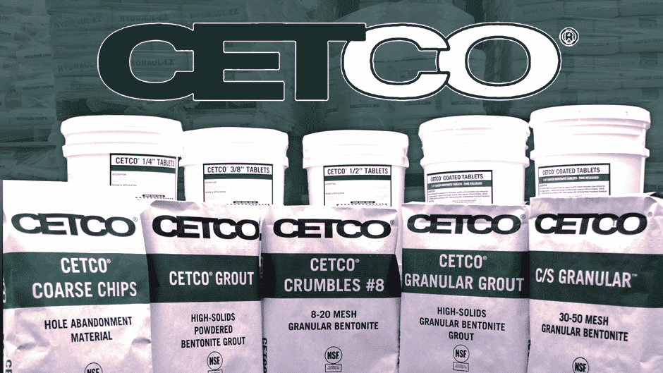 HDD Drilling Fluids - HDD Drilling Bentonite - Cetco Drilling Bentonite - Cetco Crumbles - Cetco Chips - Cetco Grout - Cetco Tablets | Century Products Inc